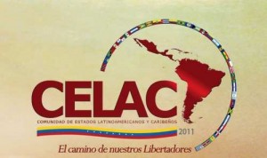 Bandera de la Comunidad de Estados Latinoamericanos y del Caribe, CELAC